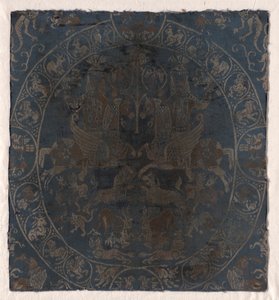Reproduction moderne de la soie Bahram Gur à Berlin - Unknown artist