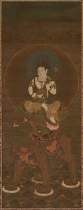 Monju avec cinq chignons (Gokei Monju)