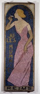 Mosaïque pour Champagne Mumm, fin du XIXe siècle