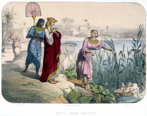 Moïse sauve les eaux - Bible