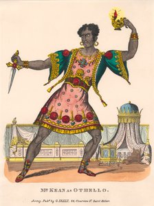 M. Kean en Othello