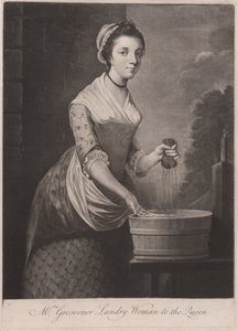 Mme Grosvenor, blanchisseuse de la reine - Unknown artist