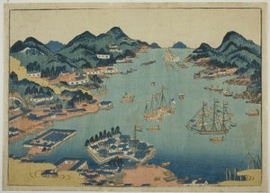 Port de Nagasaki - Unknown artist