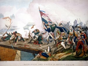 Napoléon Bonaparte au Pont d