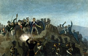 Napoléon Ier à la bataille de Montmartre, 30 mars - Unknown artist