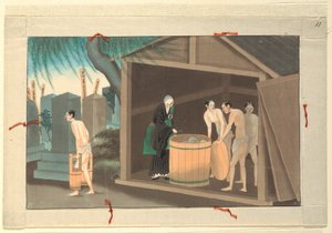 Une des seize scènes de la mort et de l