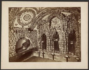 [Ossuaire dans une église des Capucins, Rome] - Unknown artist