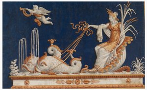 Dessus de porte - Unknown artist
