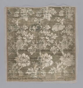 Panneau (tissu de la robe) - Unknown artist