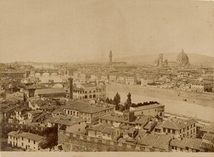 [Vue panoramique de Florence] - Unknown artist