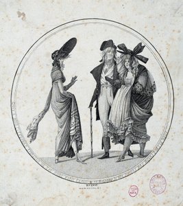 Mode parisienne : « Étonnant et merveilleux » - Unknown artist