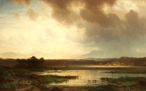Partie dans le marais près de Seeshaupt - Unknown artist