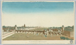 Peep-show, Vue du Pont et de la Ville de Francfort, 13