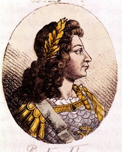 Pierre II (1715 à 1730). Empereur de Russie (1727-1730). Gravure du début du 19ème siècle - Unknown artist