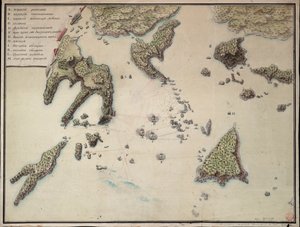 Plan de la prise de Barasound en Finlande - Unknown artist