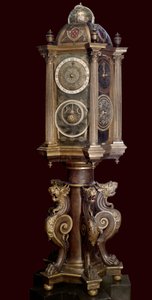 Horloge planétaire (machine astronomique). XVIe siècle. Musée Guimet. - Unknown artist