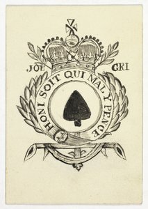 Carte à jouer - As de pique - Unknown artist