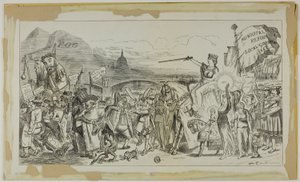 Caricature politique - Unknown artist