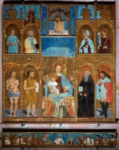 Polyptyque de la Vierge - Unknown artist