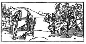 Le Pape Léon I rencontre Attila et l