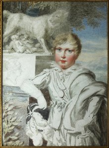 Portrait du prince Napoléon François Bonaparte enfant