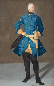 Portrait du roi Charles XII de Suède - Unknown artist