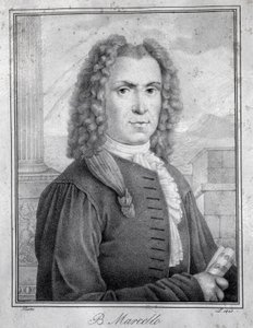 Portrait de Benedetto Marcello (gravure) - Unknown artist