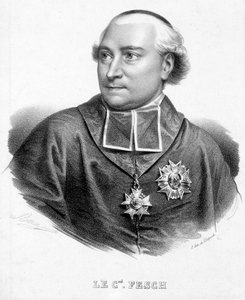 Portrait du Cardinal Joseph Fesch, oncle de Napoléon Bonaparte (1763-1839) - Unknown artist