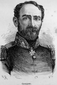 Portrait de Cavaignac (1802-1857), homme politique et général français - Unknown artist