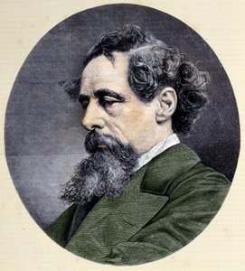 Portrait de Charles Dickens (1812-1870), écrivain anglais. - Unknown artist
