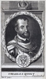 Portrait de Charles V (1500-1558), roi d