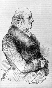 Portrait de Christian Hahnemann (1755 - 1843), médecin fondateur de l