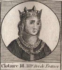 Portrait de Clothaire III - Unknown artist