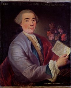 Portrait de Filippo Elisi, castrat italien