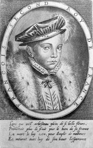Portrait de François II (1544 - 1560), roi de France - Unknown artist