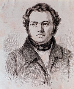 Portrait de Franz Schubert (gravure)