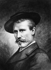 Portrait de Fridtjof Nansen (1861-1930), explorateur norvégien en 1897 - Unknown artist