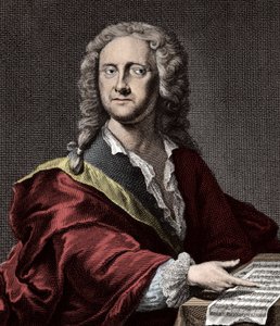 Portrait de Georg Philipp Telemann (1681-1767), compositeur allemand - Unknown artist