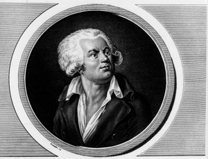 Portrait de Georges Jacques Danton. Gravure dans « Collection complète des tableaux historiques de la Révolution française » - Unknown artist