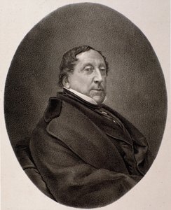 Portrait de Gioacchino Rossini (gravure) - Unknown artist