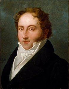 Portrait de Gioachino Rossini (1792-1868), compositeur italien