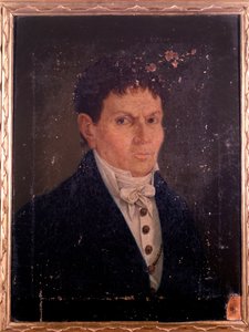 Portrait de Giovanni Battista Longarini, castrat italien - Unknown artist