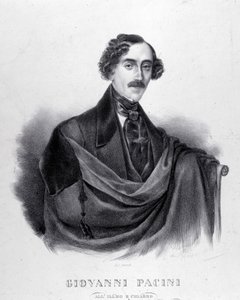 Portrait de Giovanni Pacini, compositeur italien (1796-1867). - Unknown artist