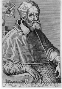 Portrait de Grégoire XIII (1502 - 1585) - Unknown artist