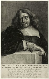 Portrait de Jacob van Campen - Unknown artist