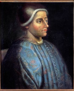 Portrait de Jacques Cœur (1395 - 1456), argentier du roi Charles VII et homme d