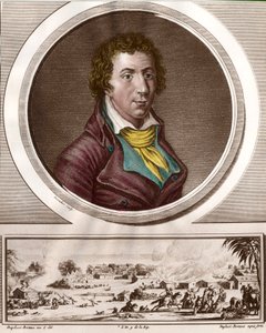 Portrait de Jacques Pierre Brissot de Warville (gravure du 18e siècle) - Unknown artist