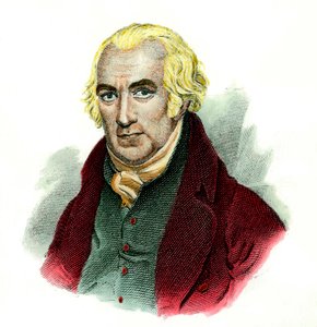 Portrait de James Watt (1736 - 1819) ingénieur écossais. - Unknown artist
