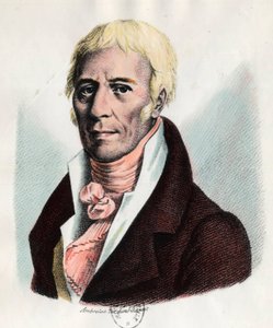 Portrait de Jean Baptiste Lamarck (1744-1829), naturaliste français (gravure) - Unknown artist