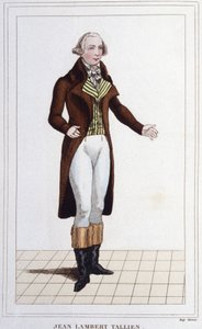 Portrait de Jean Lambert Tallian. Politicien français (1767 à 1820) Député à la Convention Gravure de 1830 - Unknown artist